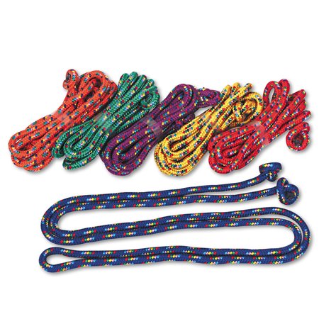 CHAMPION SPORTS Rope, 8ft., Jump, Assorted, PK6 CR8SET